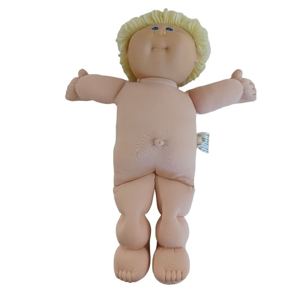 Vtg Cabbage Patch Doll  1978-1982 Coleco Signed Bottom Hong Kong 16" - Picture 4 of 7